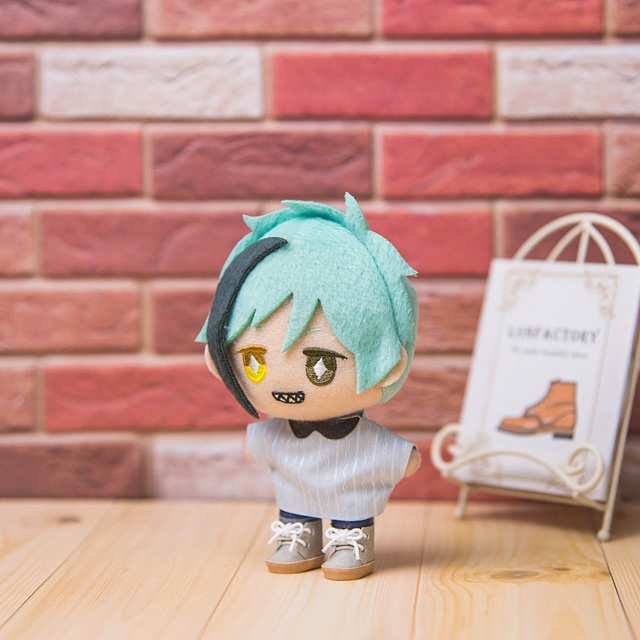 ぬい靴(10㎝~12㎝)紐シューズ:ライトグレー