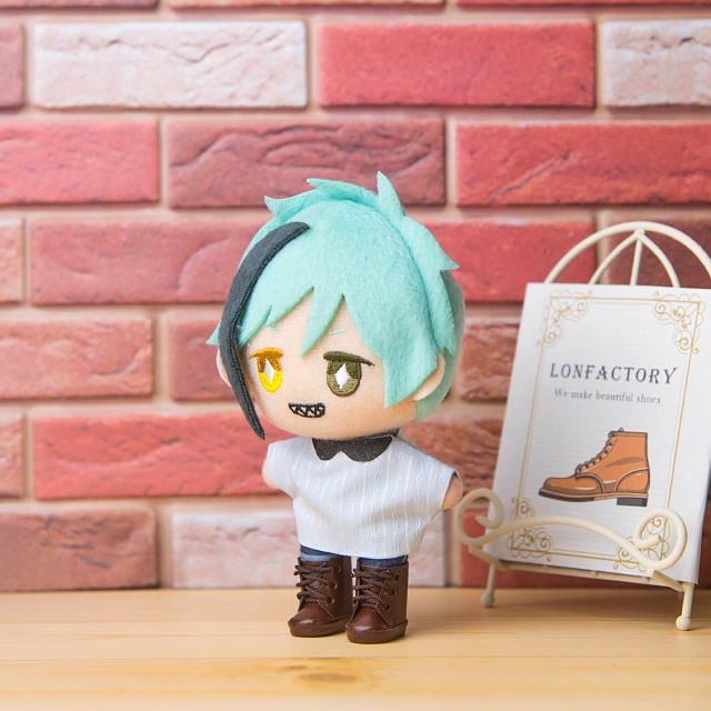 ぬい靴(10㎝~12㎝)ハーフブーツ:茶