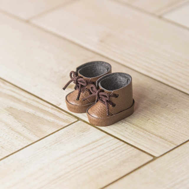 ぬい靴(10cm / 16cm)ベーシック紐シューズ4色