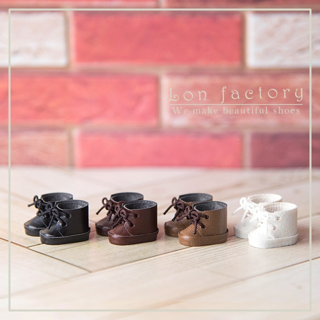 ぬい靴（10ｃｍ / 16ｃｍ）ベーシック紐シューズ4色