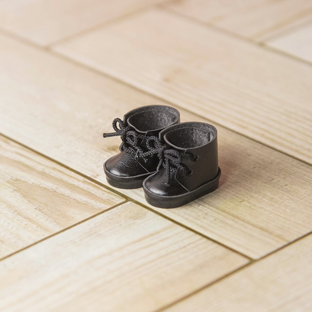 ぬい靴(10cm / 16cm)ベーシック紐シューズ4色