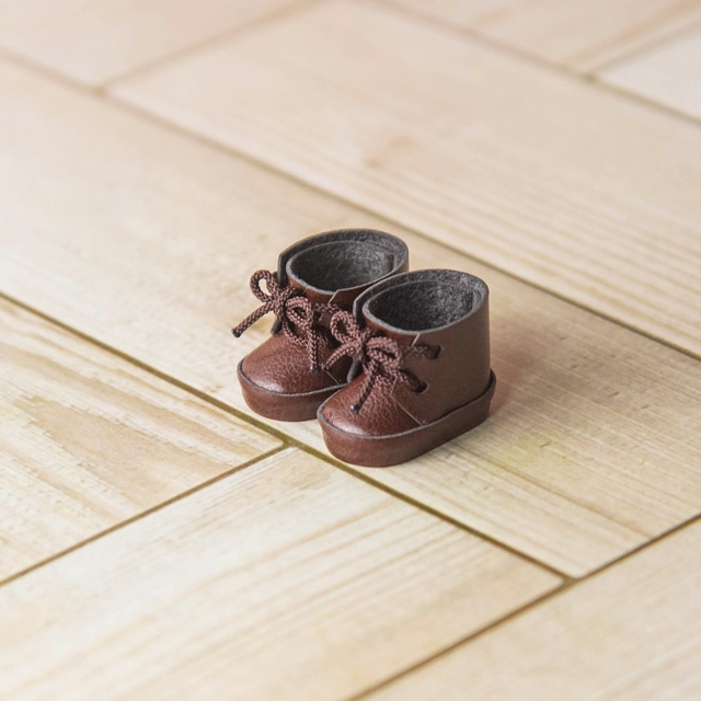 ぬい靴(10cm / 16cm)ベーシック紐シューズ4色