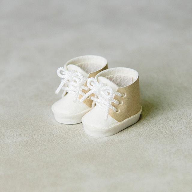 ぬい靴(10cm / 16cm)ベロ付きツートーンスニーカー5種