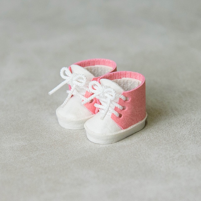 ぬい靴(10cm / 16cm)ベロ付きツートーンスニーカー5種