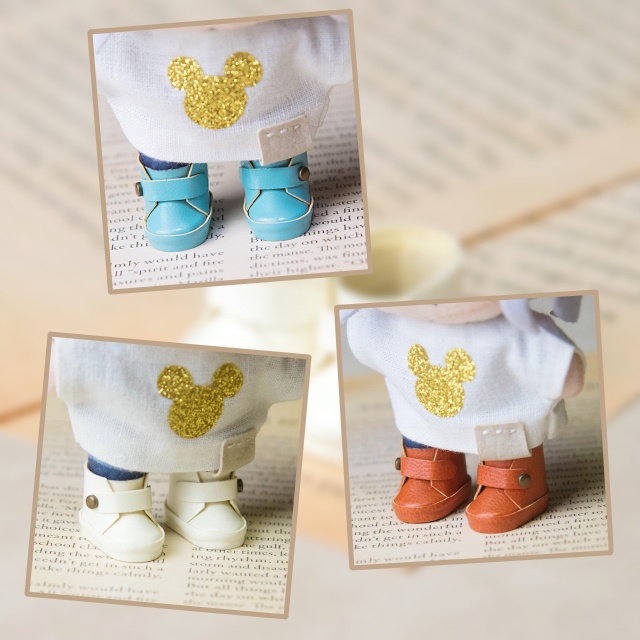 ぬい靴(10cm / 16cm) 3色ベルトシューズ