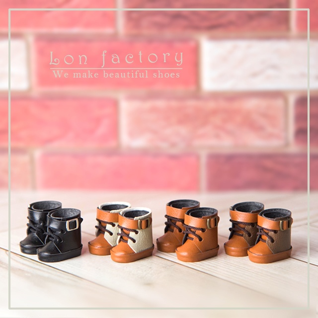 ぬい靴(10cm / 16cm) ベルト紐ブーツ4種