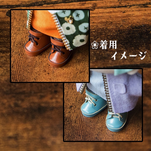 ぬい靴(10cm / 16cm) ベルト紐ブーツ4種