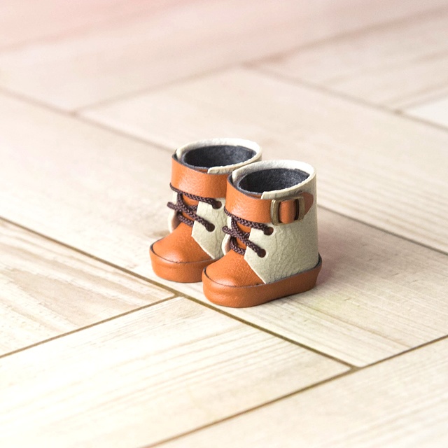 ぬい靴(10cm / 16cm) ベルト紐ブーツ4種