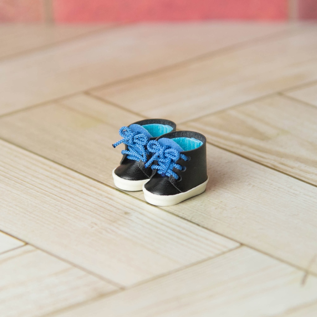 ぬい靴(10cm / 16cm) ベロ付きカラー紐シューズ6種