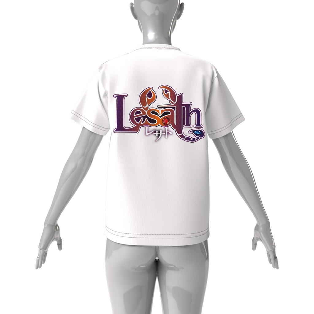 レサトロゴビッグシルエットTシャツ