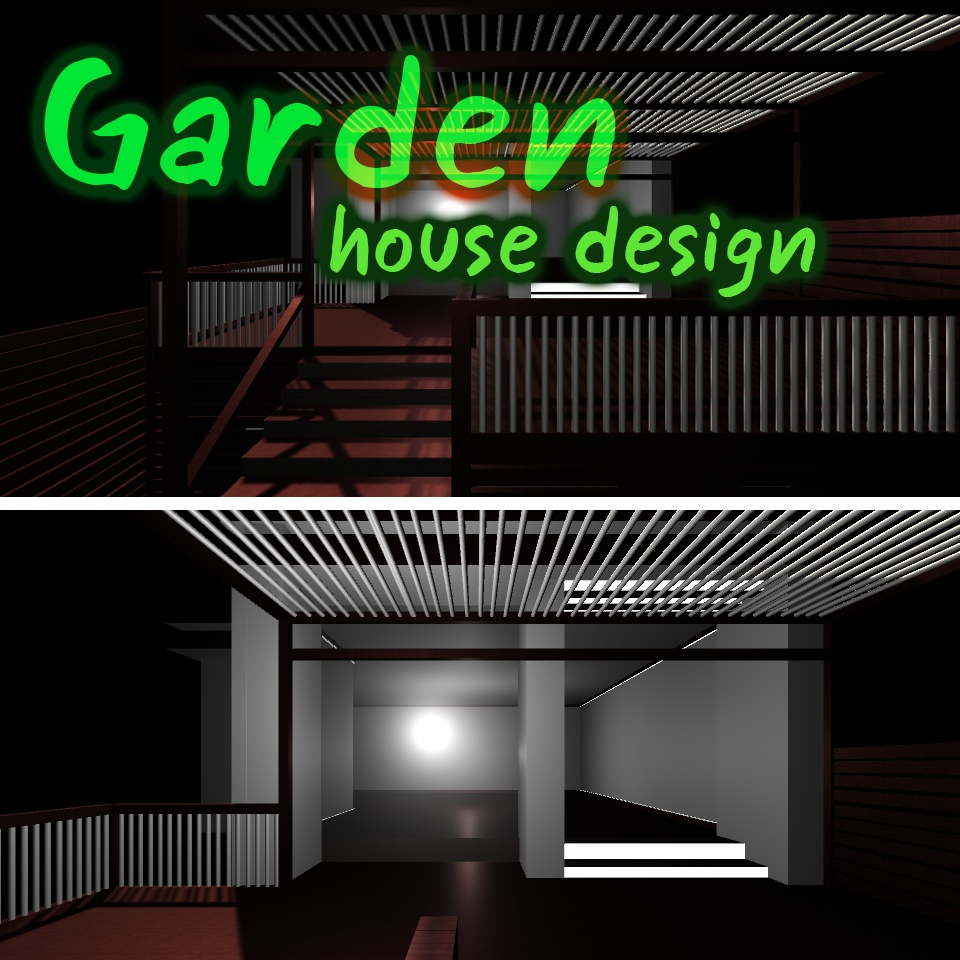Garden house design