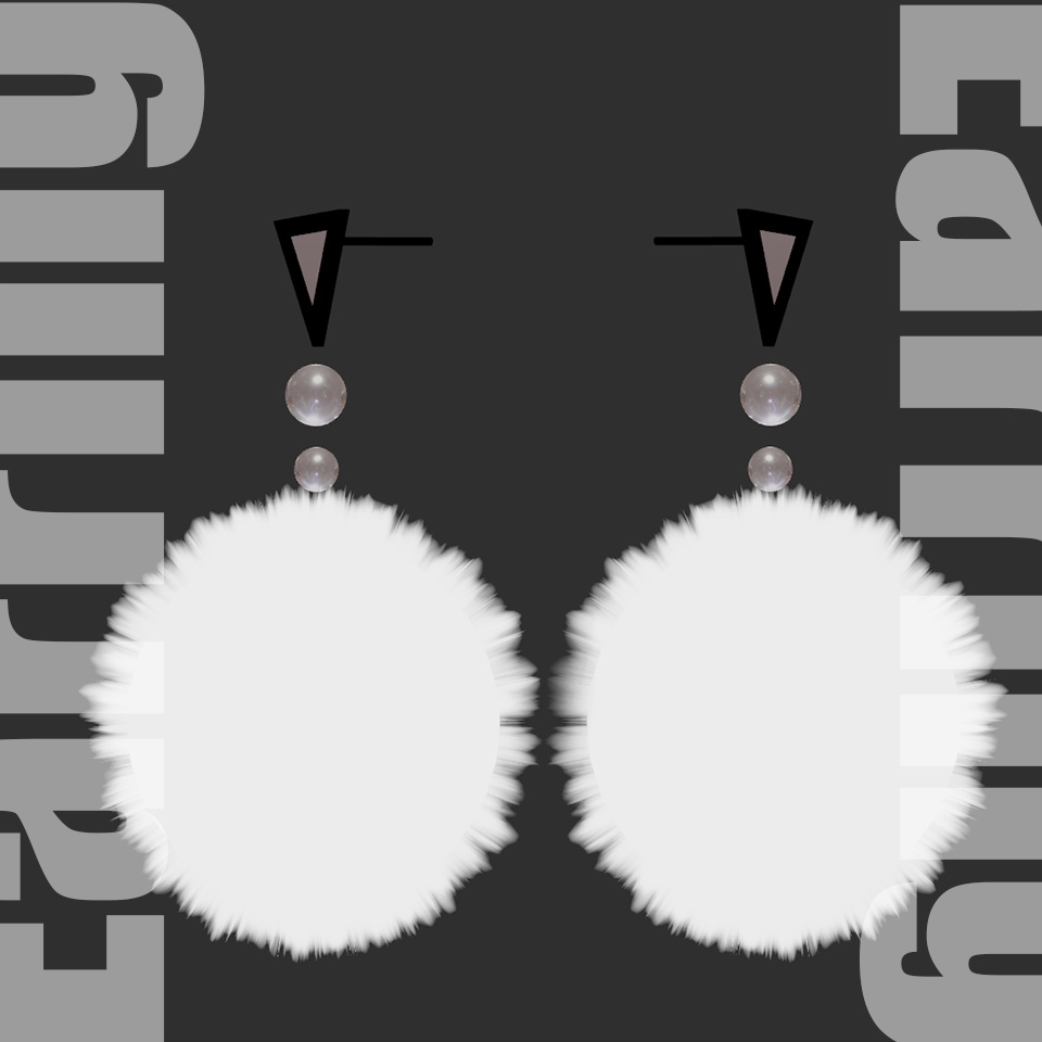 Earrings Furry