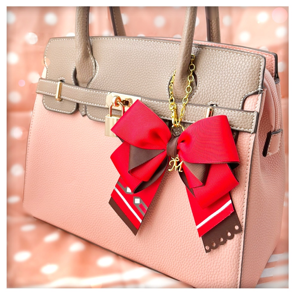 MEIKOモチーフ　リボンバッグチャーム