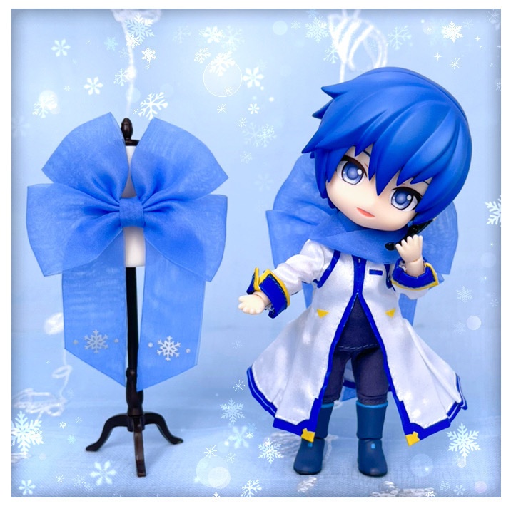 KAITO リボンマフラー 〈空色〉ねんどろいどどーる向け