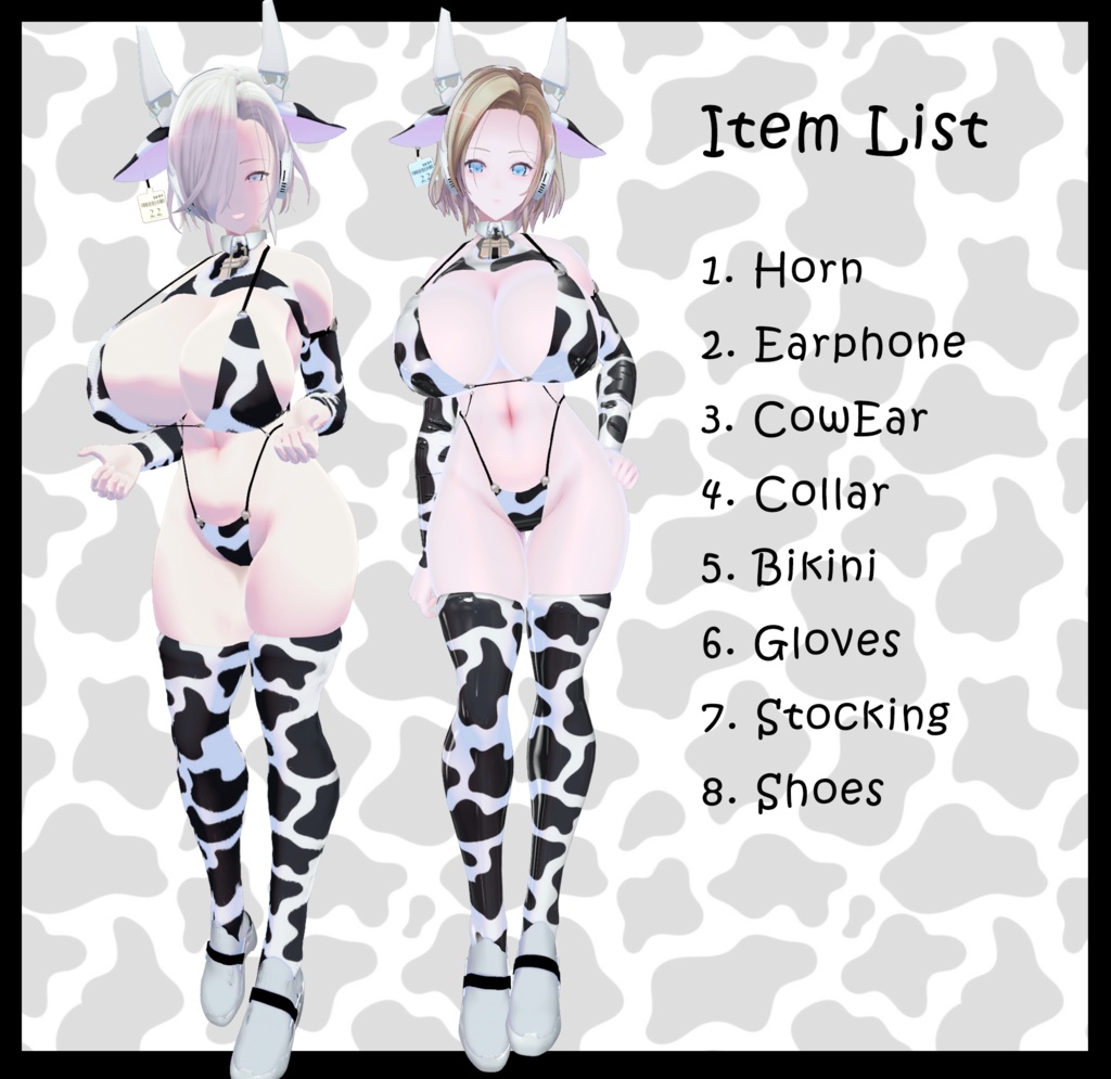 【Rosette - ロゼット - 専用】MooCow Outfit v1.01