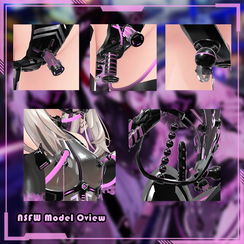 【Free!】【複数アバター対応】EvilFall Outfit 恶堕战斗员套装 v1.16 缩略图 18