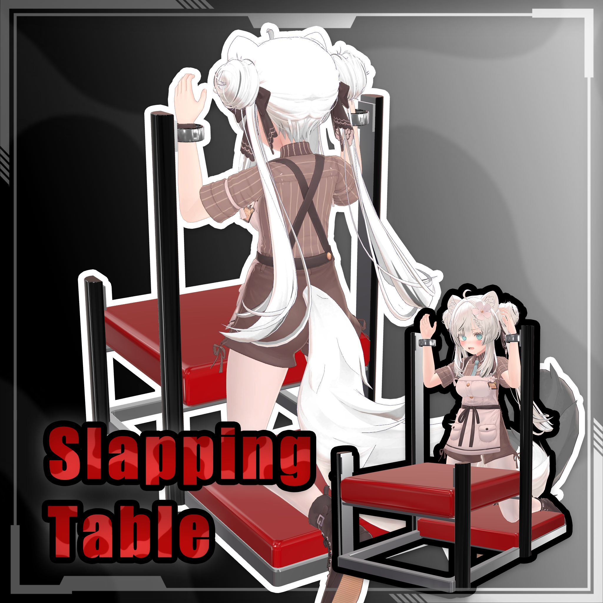 Alien Slapping Table 【Free!】【For Avatar】Slapping Table v1.0 惩罚垫板 - yaokisub - BOOTH
