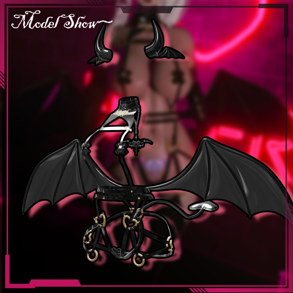 【複数アバター対応】SweetSuccubus 诱甜的小魅魔 V1.01 【Succubus Vo.1】