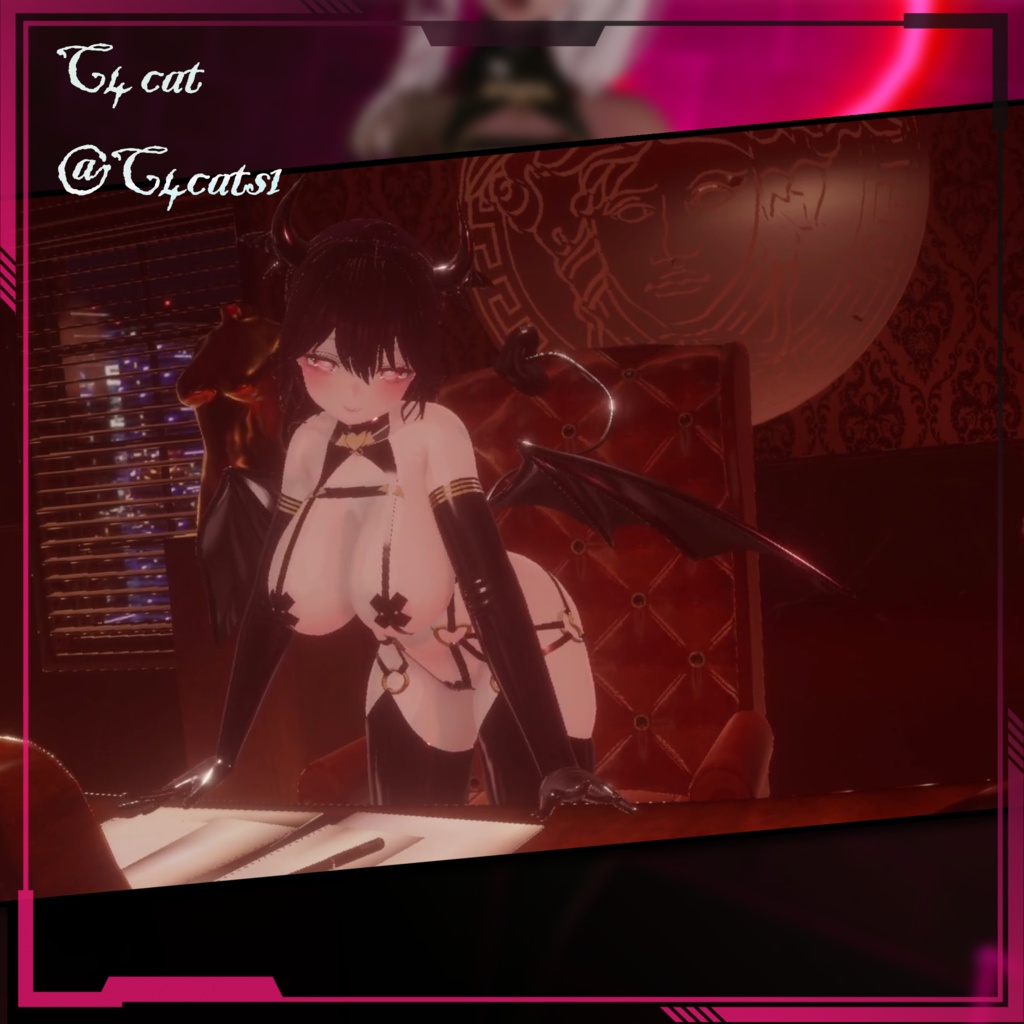 【複数アバター対応】SweetSuccubus 诱甜的小魅魔 V1.01 【Succubus Vo.1】