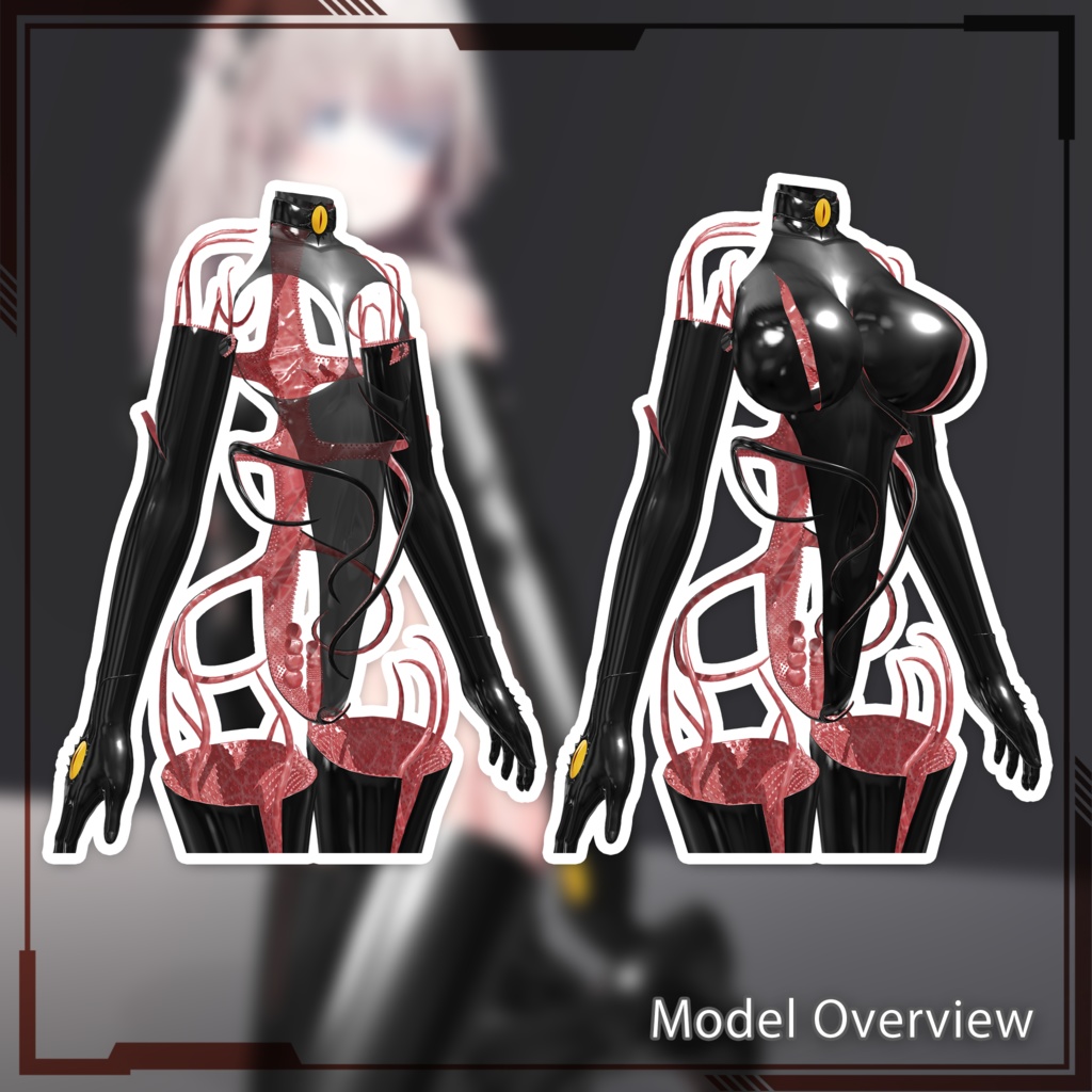 触手服 複数アバター対応】LivingBodysuit Alpha v1.0 触手服α型 - yaokisub - BOOTH