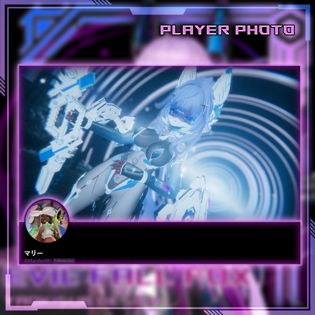 【複数アバター対応】EvilFall Fox Set 恶堕战斗员_狐 v1.0 缩略图 6