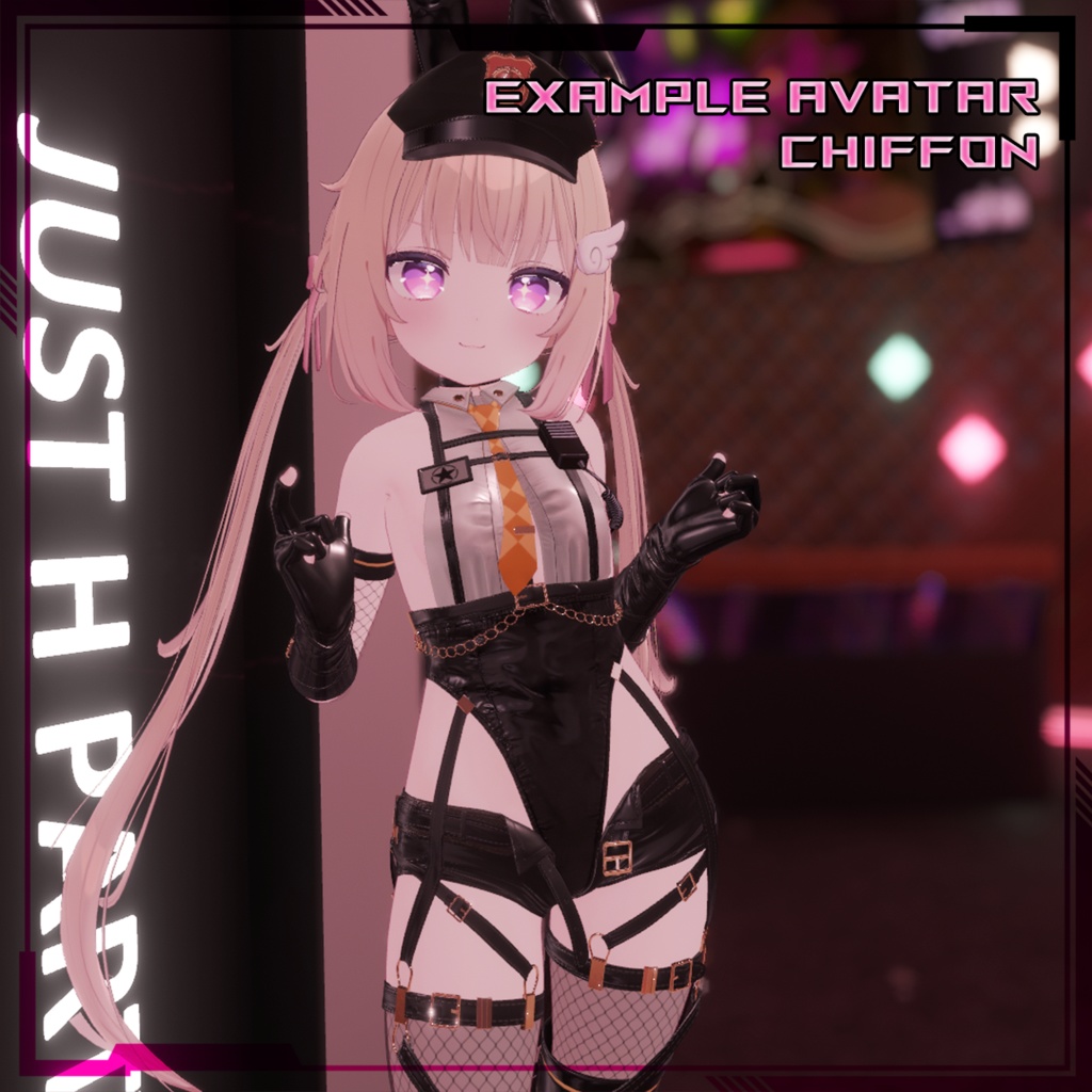 【複数アバター対応】Bunny Police 兔子警官 v1.01