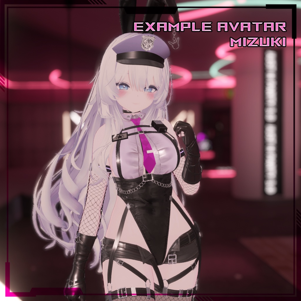 【複数アバター対応】Bunny Police 兔子警官 v1.01