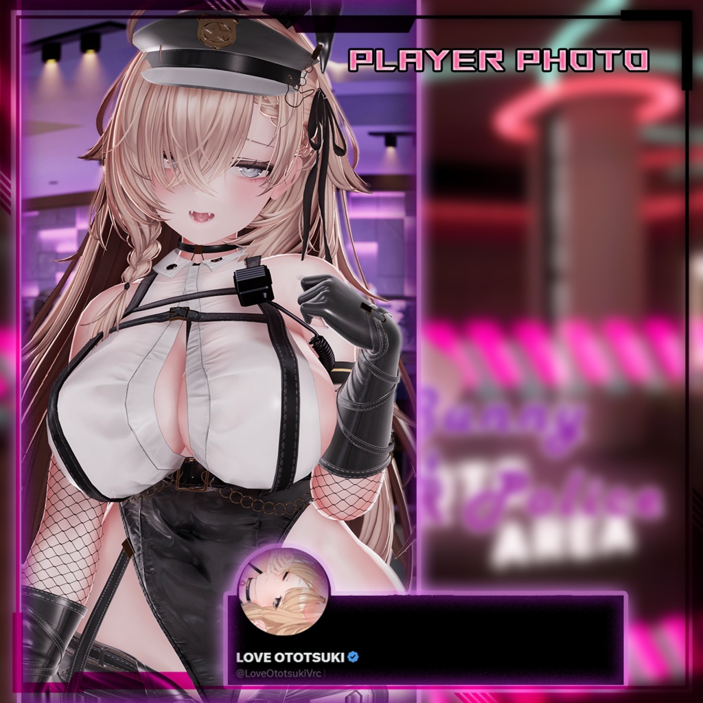 【複数アバター対応】Bunny Police 兔子警官 v1.01