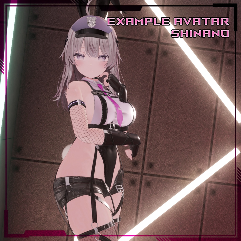 【複数アバター対応】Bunny Police 兔子警官 v1.01