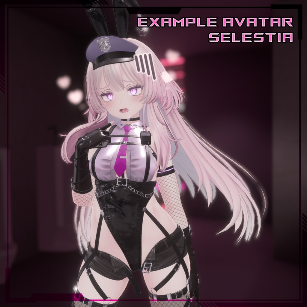 【複数アバター対応】Bunny Police 兔子警官 v1.01