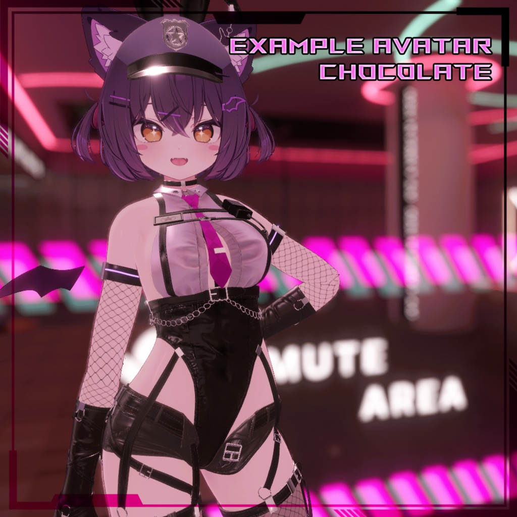 【複数アバター対応】Bunny Police 兔子警官 v1.01