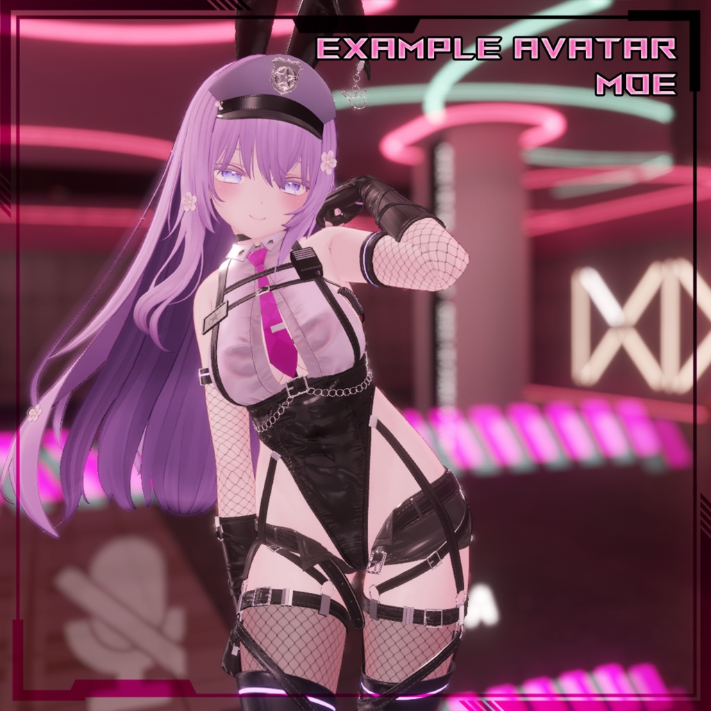 【複数アバター対応】Bunny Police 兔子警官 v1.01