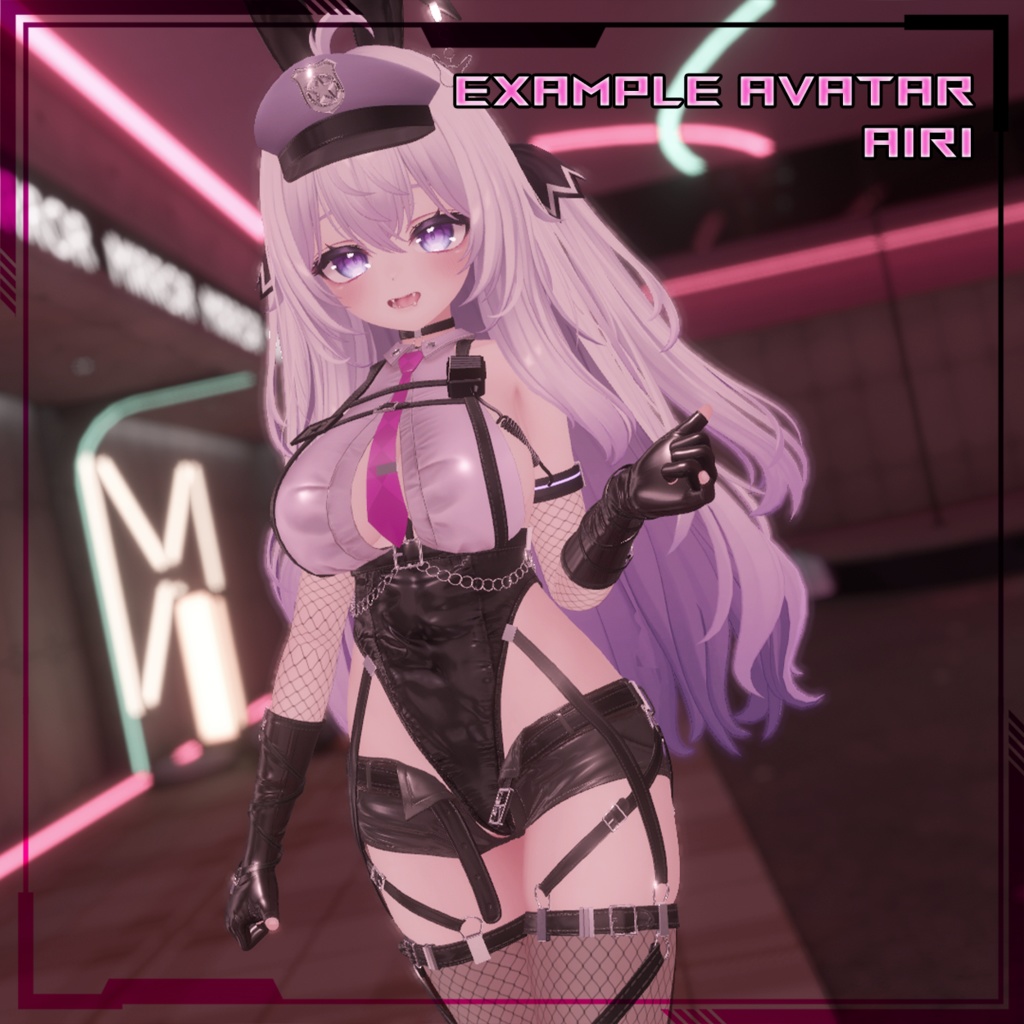 【複数アバター対応】Bunny Police 兔子警官 v1.01