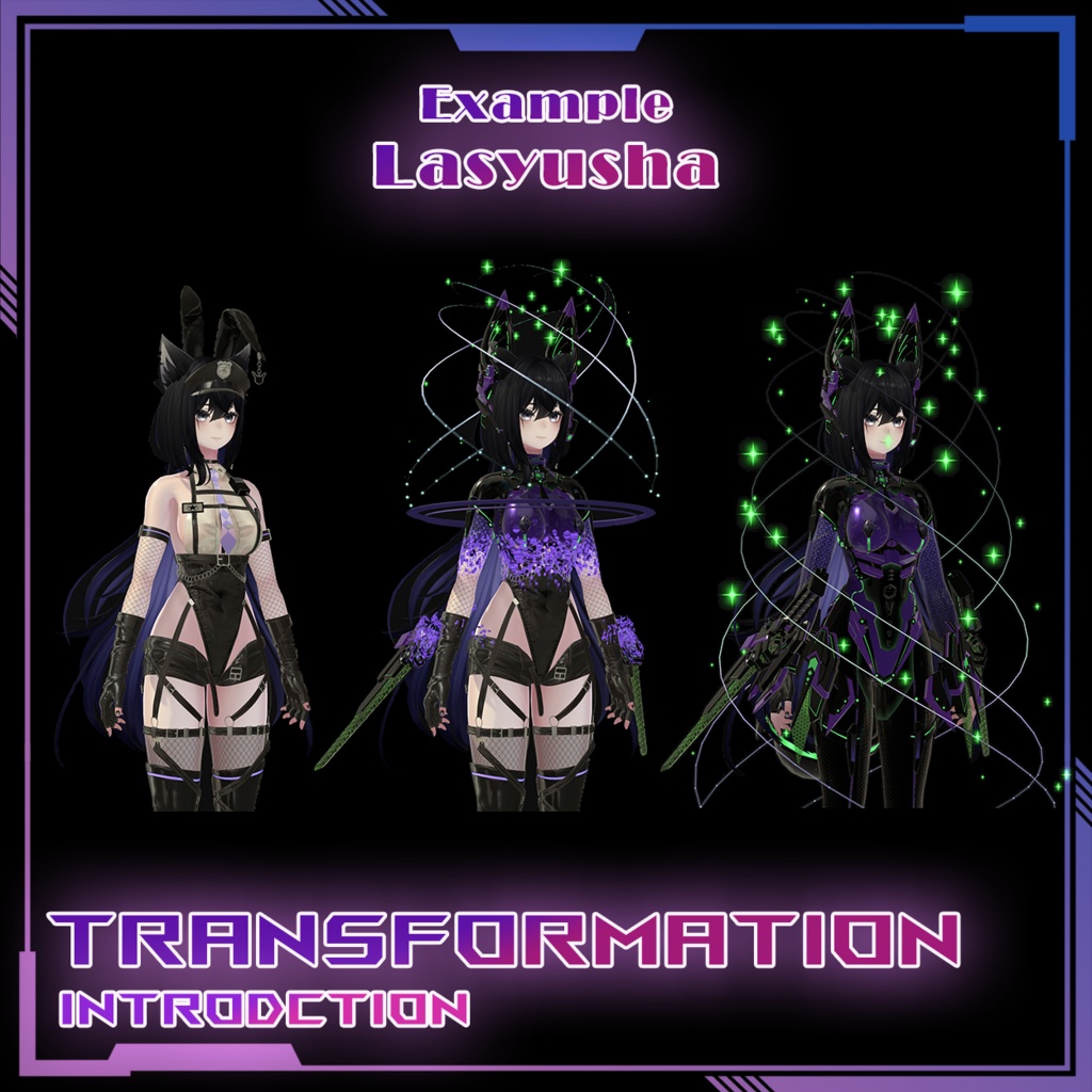 【Free】Transformation Example and Introduction 变身功能介绍和范例