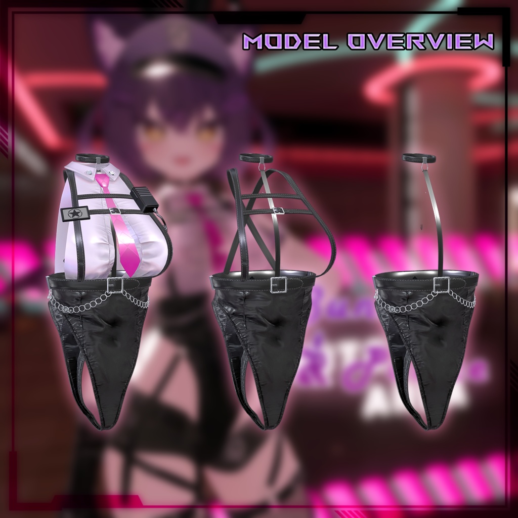 【Milltina用】Bunny Police 兔子警官 v1.0