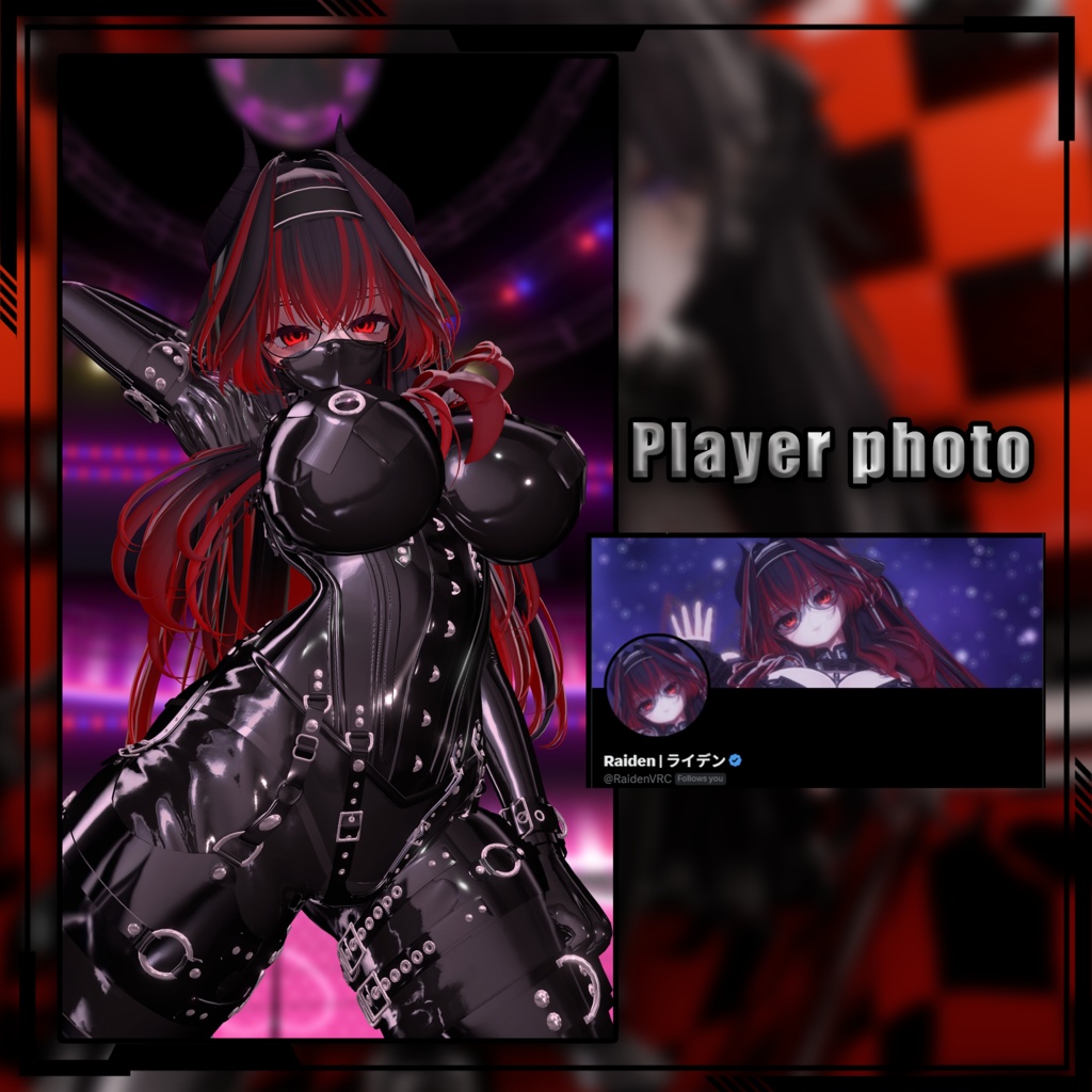 【複数アバター対応】Latex Lover Corset 乳胶恋人束腰 v1.02 缩略图 6