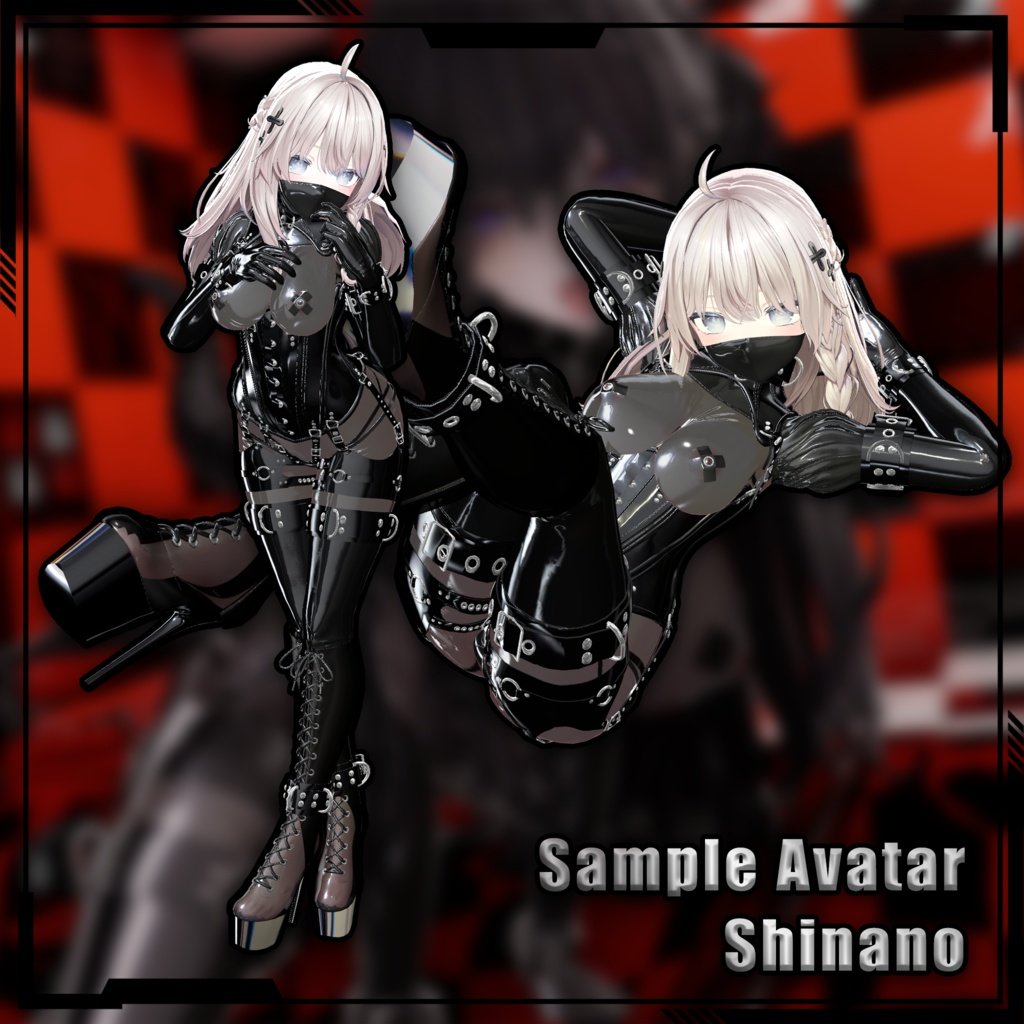 【複数アバター対応】Latex Lover Corset 乳胶恋人束腰 v1.02 缩略图 14