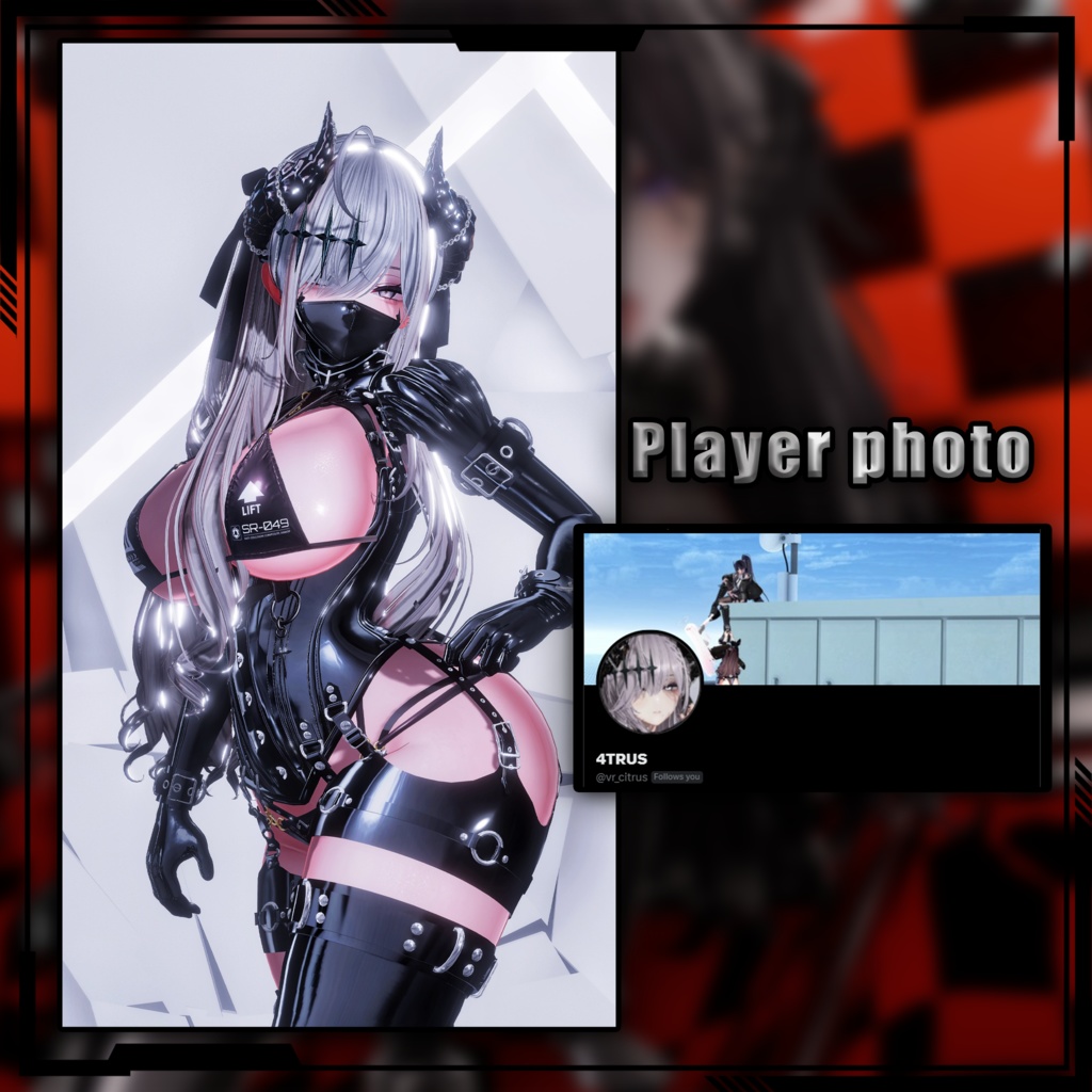 【複数アバター対応】Latex Lover Corset 乳胶恋人束腰 v1.02 缩略图 2