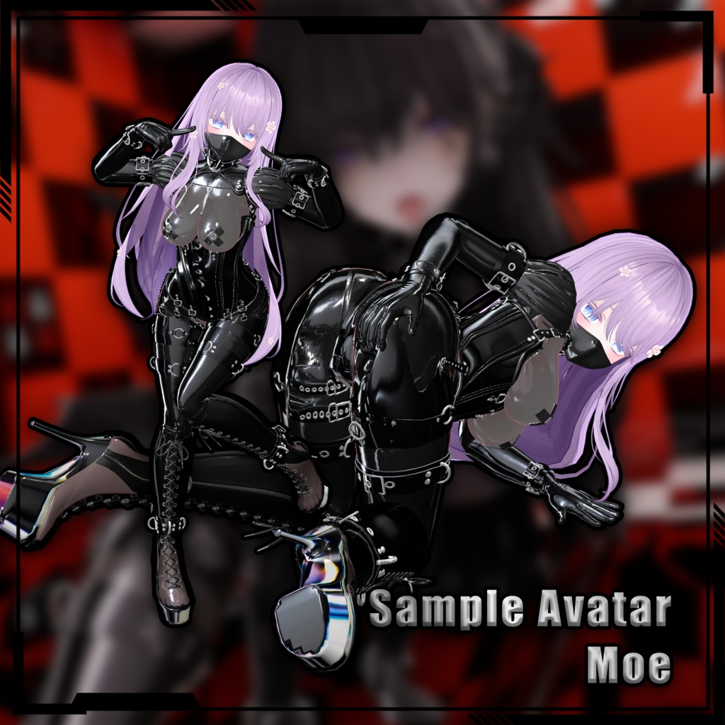 【複数アバター対応】Latex Lover Corset 乳胶恋人束腰 v1.02 缩略图 20