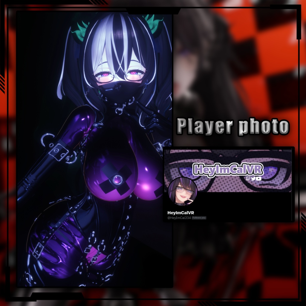 【複数アバター対応】Latex Lover Corset 乳胶恋人束腰 v1.02 缩略图 5