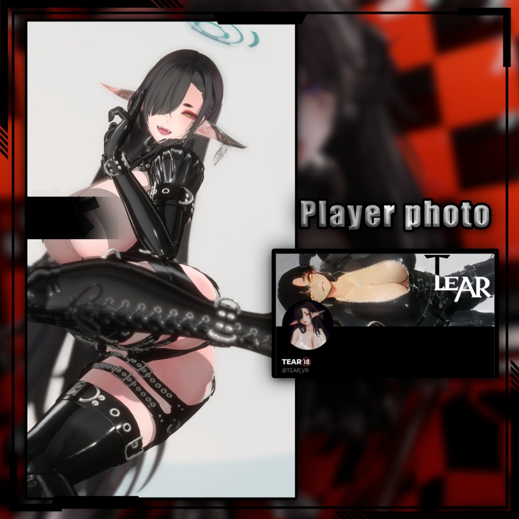 【複数アバター対応】Latex Lover Corset 乳胶恋人束腰 v1.02 缩略图 3