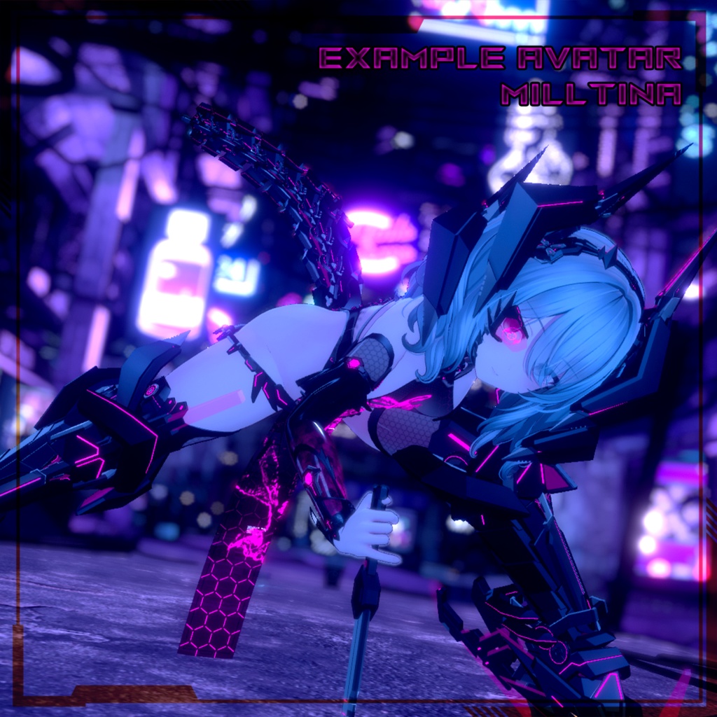 【複数アバター対応】EvilFall Dragon Set 恶堕战斗员_龙 v1.01