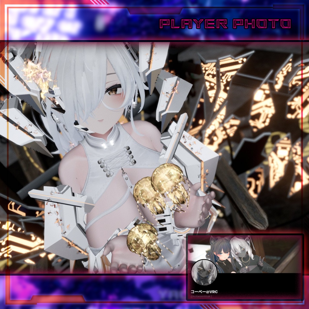 【複数アバター対応】EvilFall Dragon Set 恶堕战斗员_龙 v1.01