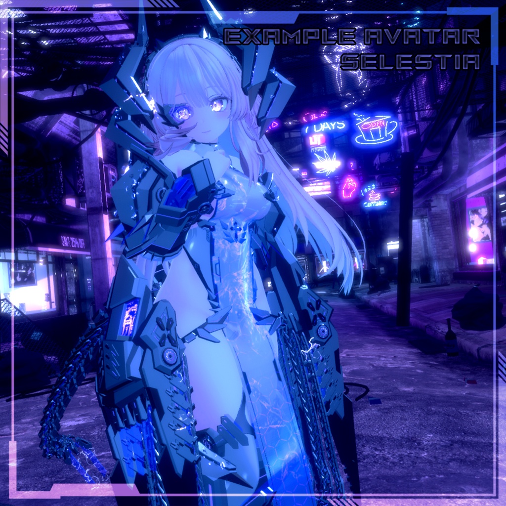 【複数アバター対応】EvilFall Dragon Set 恶堕战斗员_龙 v1.01