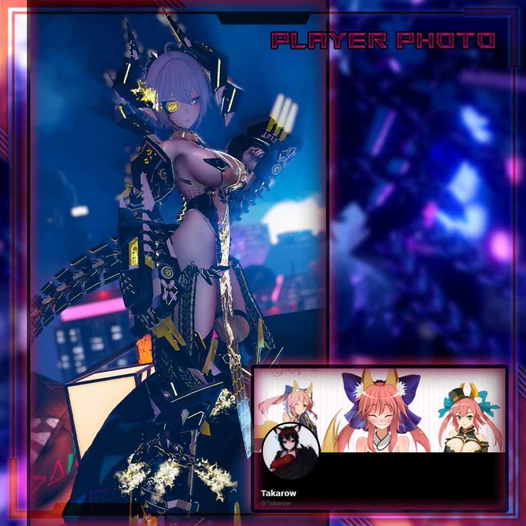 【複数アバター対応】EvilFall Dragon Set 恶堕战斗员_龙 v1.01