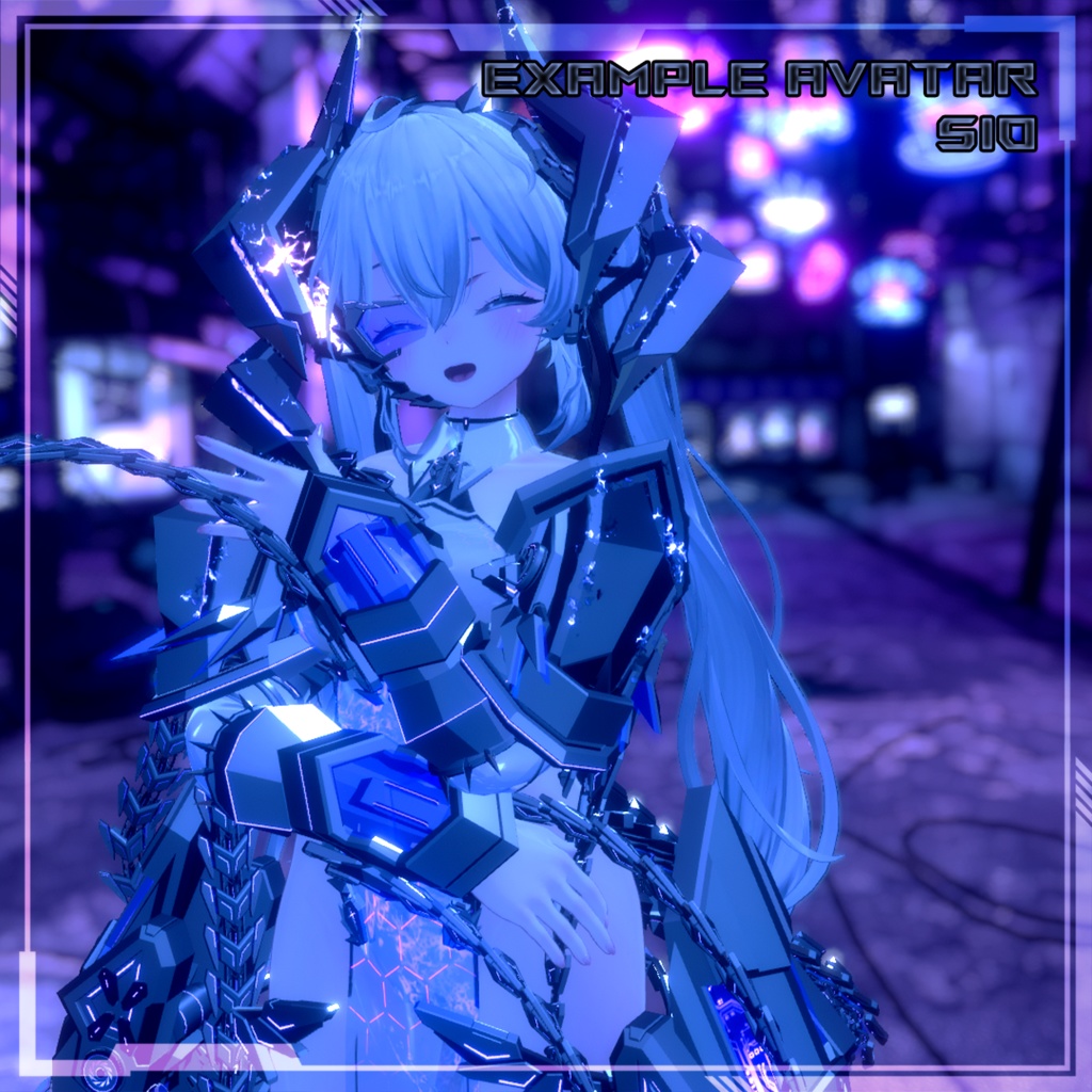 【複数アバター対応】EvilFall Dragon Set 恶堕战斗员_龙 v1.01