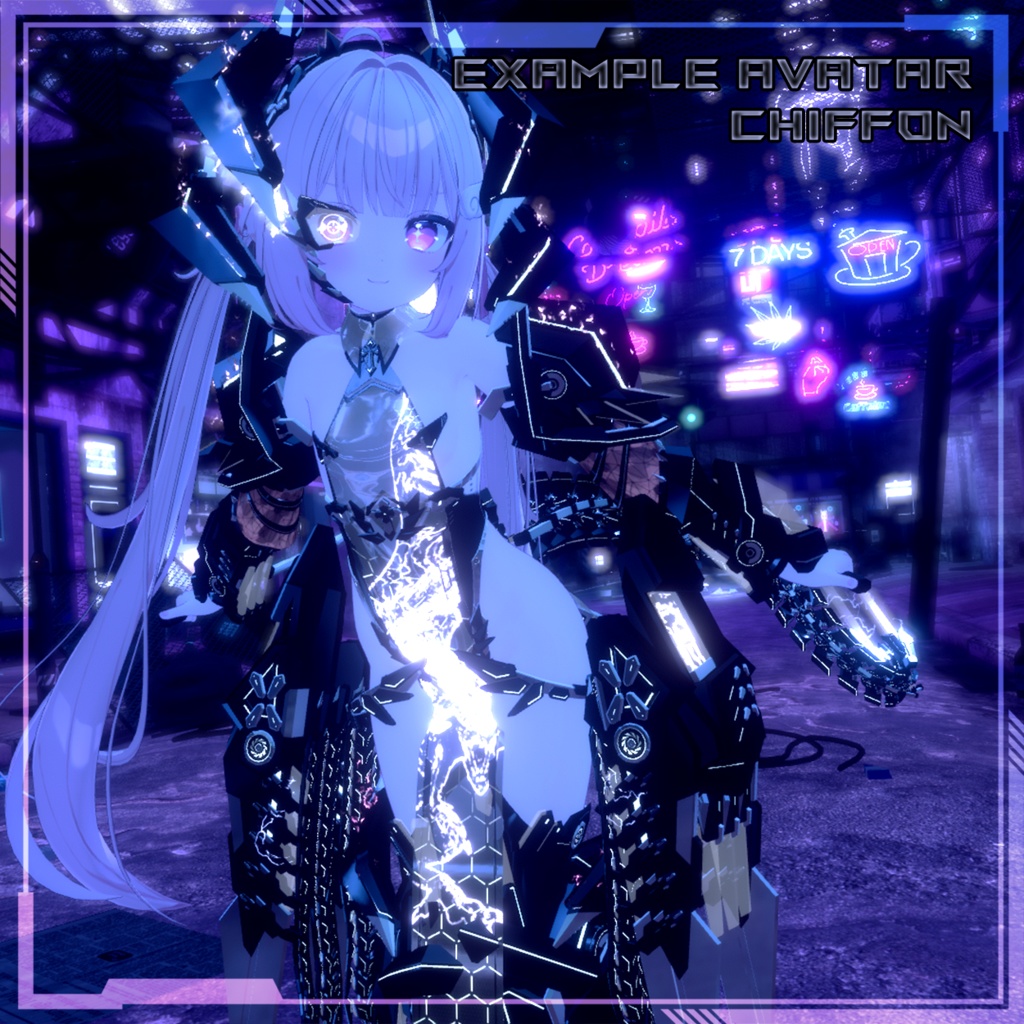 【複数アバター対応】EvilFall Dragon Set 恶堕战斗员_龙 v1.01