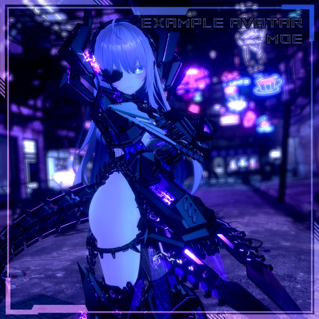 【複数アバター対応】EvilFall Dragon Set 恶堕战斗员_龙 v1.01