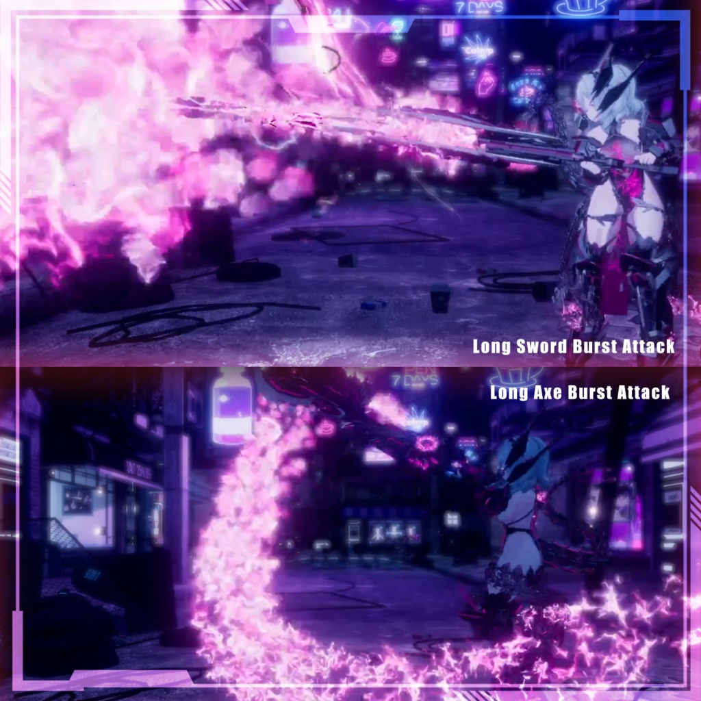 EvilFall Hunter Swith Weapon 恶堕战斗员_猎人变形武器套装 v1.0