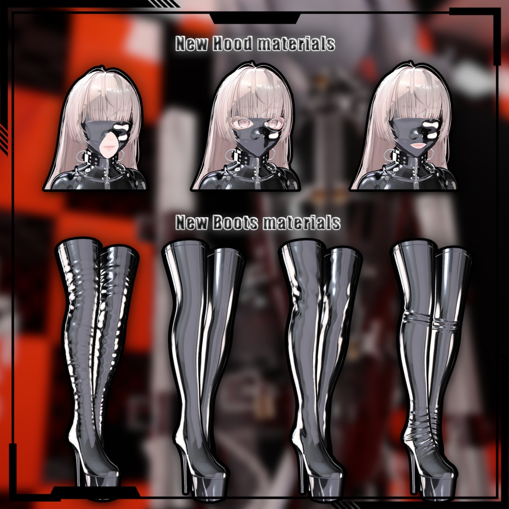 【複数アバター対応】Latex Lover Corset Plus 乳胶恋人束腰加强版 v2.0 缩略图 4